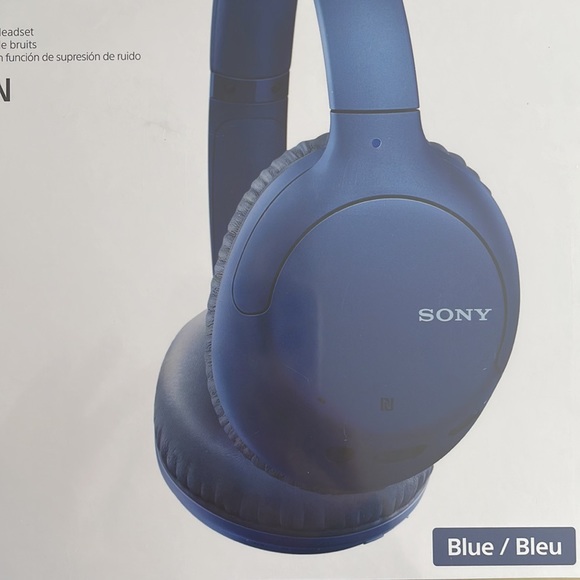 Sony Noise Cancelling Wireless Headphones - Blue - Picture 5 of 5